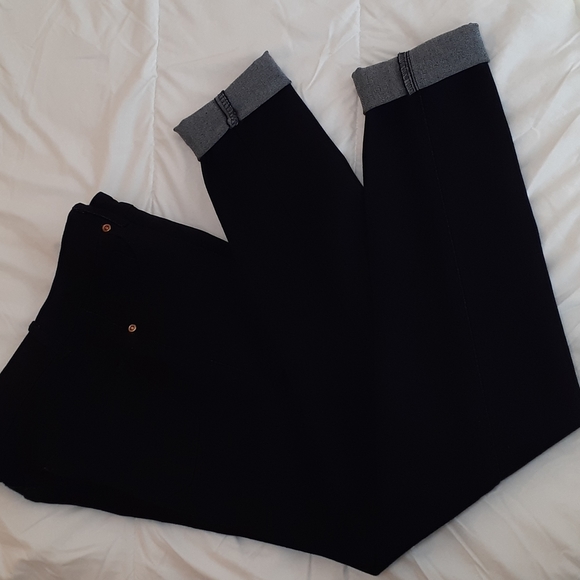 Truly Bella sz. 11 Black Jean's EUC. -‎ #749 - Picture 1 of 11